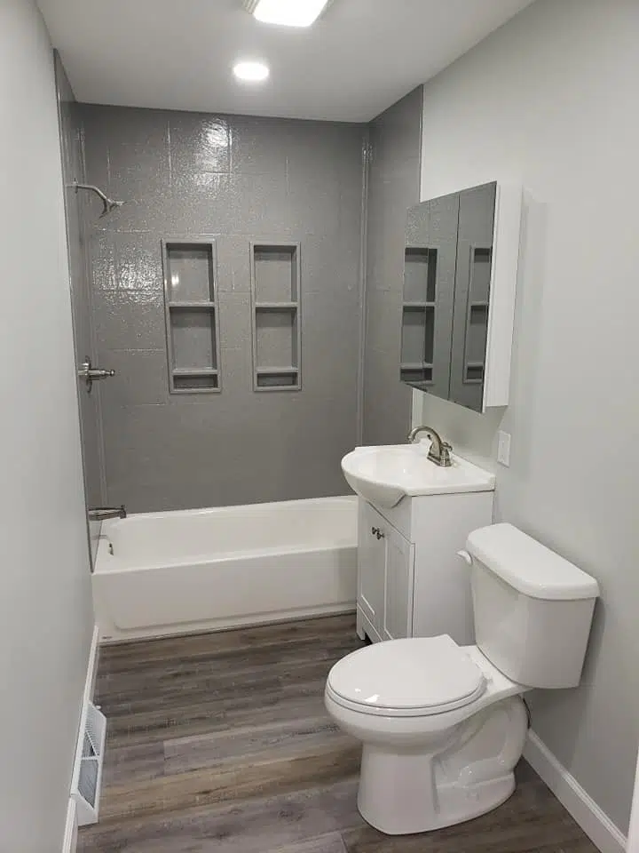 Full bathroom renovation