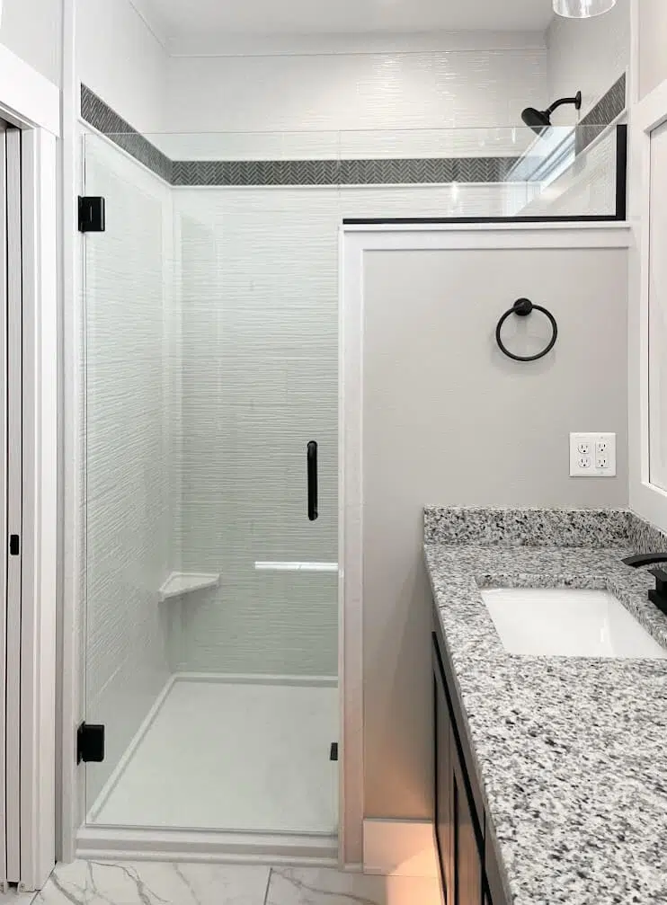 Onyx bathroom — premium finishes