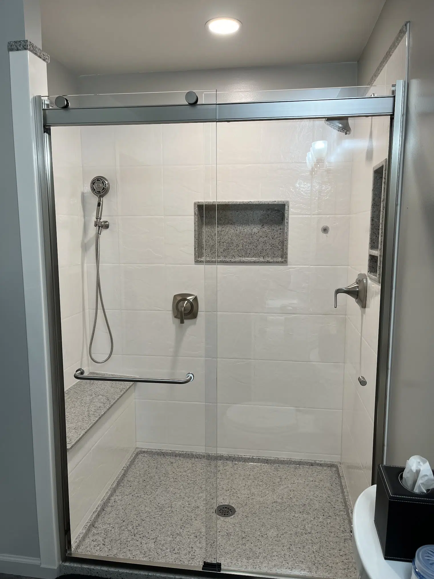 Onyx tub-to-shower conversion